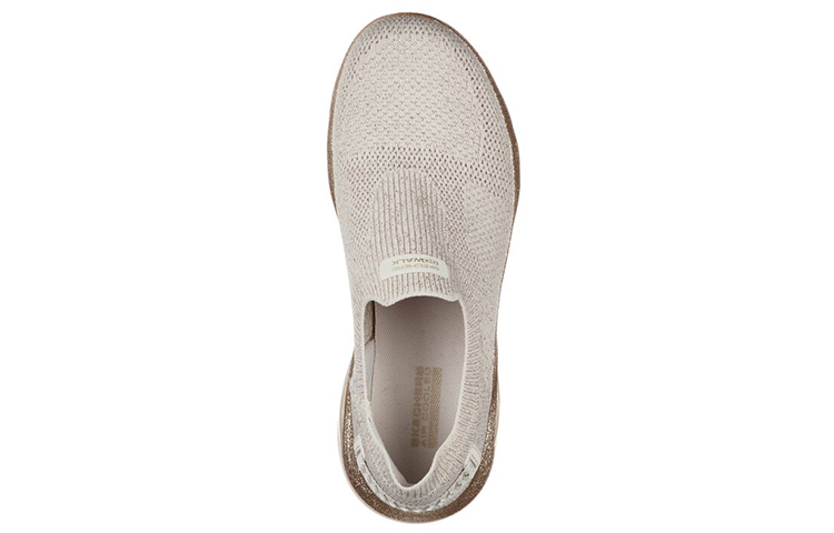 Lookbook (Women) Skechers Go Walk Air 'Golden Sparkle' 124349-GLD