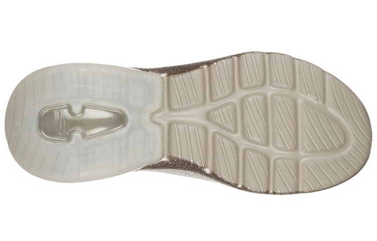 Shop (Women) Skechers Go Walk Air 'Golden Sparkle' 124349-GLD