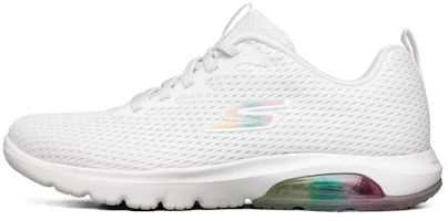 (Women) Skechers Go Walk Air Running Shoes White 124074-WHT (Women) Skechers Go Walk Air Running Shoes White 124074-WHT
