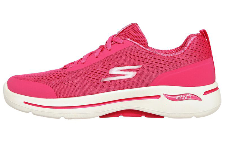(Women) Skechers Go Walk Arch Fit-Motion Breeze 'Pink Casual' 124404-PNK
