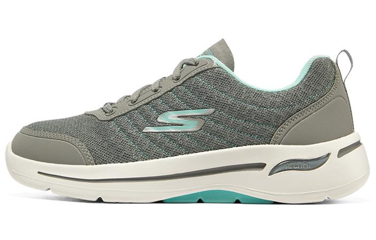 (Women) Skechers Go Walk Arch Fit-True Vision 'Gray Blue' 124484-GYLB