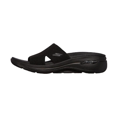 (W) Skechers Go Walk Arch Fit-Worthy 'All-Black'
