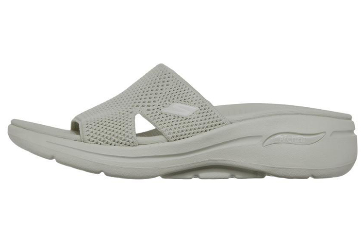 (Women) Skechers Go Walk Arch Fit-Worthy 'Grey' 140224-NAT