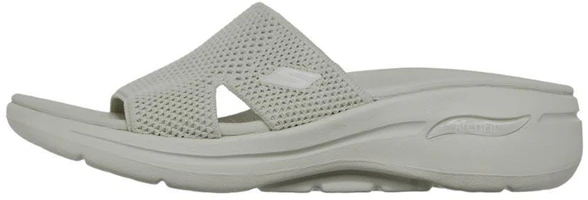 (Women) Skechers Go Walk Arch Fit-Worthy 'Grey' 140224-NAT (Women) Skechers Go Walk Arch Fit-Worthy 'Grey' 140224-NAT