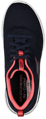 (W) Skechers Go Walk Arch Fit - ''Unify Blauw Roze'' 124403-NVCL Shop (W) Skechers Go Walk Arch Fit - ''Unify Blauw Roze'' 124403-NVCL