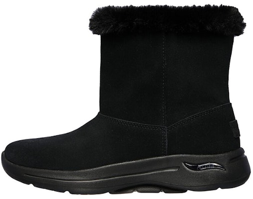 (Women) Skechers Go Walk Arch Fit - Embrace 'Black Snow Boot' 144402-BBK Buy (Women) Skechers Go Walk Arch Fit - Embrace 'Black Snow Boot' 144402-BBK