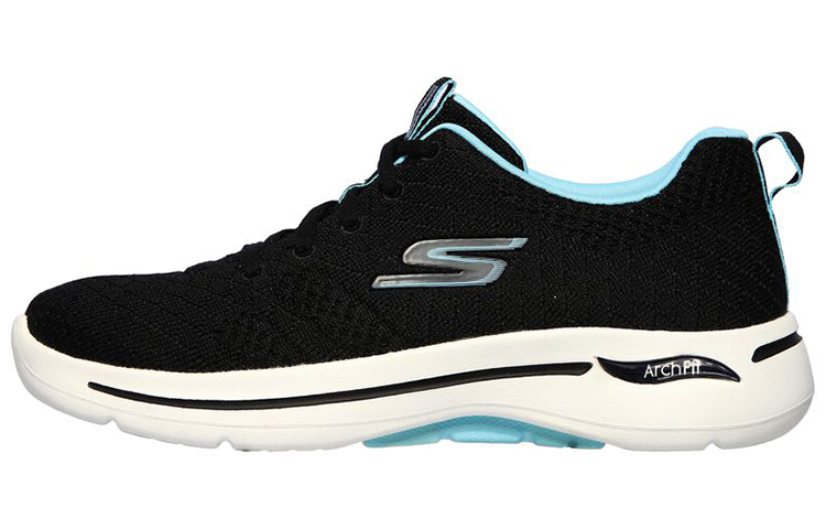 Buy (W) Skechers Go Walk Arch Fit - Unify 'Hitam Biru' 124403-BKAQ