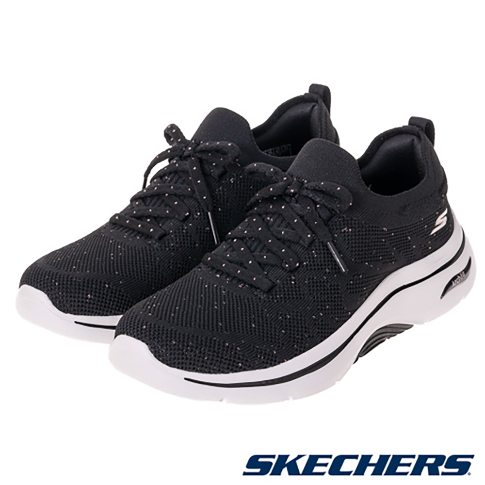 (Women) SKECHERS GO WALK ARCH FIT 2.0 Walking Shoes Black 125320BKRG