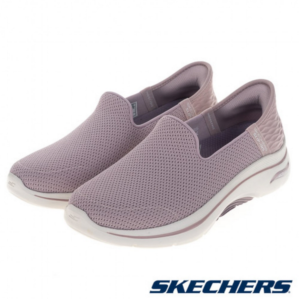 (Women) Skechers Go Walk Arch Fit 2.0 Walking Shoes Purple 125315WMVE
