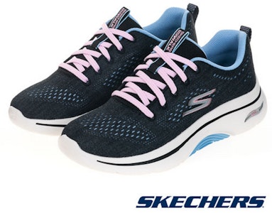 (W) SKECHERS GO WALK ARCH FIT 2.0 Kasut Jalan Biru. 125311BKBL Buy (W) SKECHERS GO WALK ARCH FIT 2.0 Kasut Jalan Biru. 125311BKBL