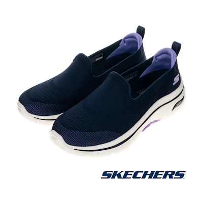 (W) SKECHERS GO WALK ARCH FIT 2.0 Walking Shoes Blue Indigo