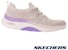 (Women) Skechers Go Walk Arch Fit 2.0 Walking Shoes Beige Off-white 125320NTPR