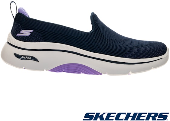 (Women) SKECHERS GO WALK ARCH FIT 2.0 Walking Shoes Blue Indigo 125304NVLV Order (Women) SKECHERS GO WALK ARCH FIT 2.0 Walking Shoes Blue Indigo 125304NVLV