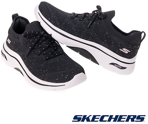 (Women) SKECHERS GO WALK ARCH FIT 2.0 Walking Shoes Black 125320BKRG Lookbook (Women) SKECHERS GO WALK ARCH FIT 2.0 Walking Shoes Black 125320BKRG