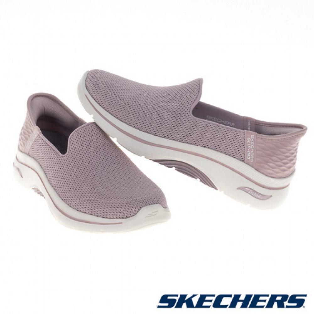 Lookbook (W) Skechers Go Walk Arch Fit 2.0 Sepatu Jalan Ungu 125315WMVE