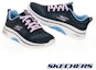 Lookbook (Women) SKECHERS GO WALK ARCH FIT 2.0 Walking Shoes Blue 125311BKBL