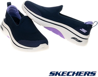(W) SKECHERS GO WALK ARCH FIT 2.0 Sepatu Jalan Biru Indigo 125304NVLV Lookbook (W) SKECHERS GO WALK ARCH FIT 2.0 Sepatu Jalan Biru Indigo 125304NVLV