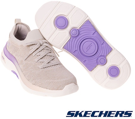 (Women) Skechers Go Walk Arch Fit 2.0 Walking Shoes Beige Off-white 125320NTPR Shop (Women) Skechers Go Walk Arch Fit 2.0 Walking Shoes Beige Off-white 125320NTPR