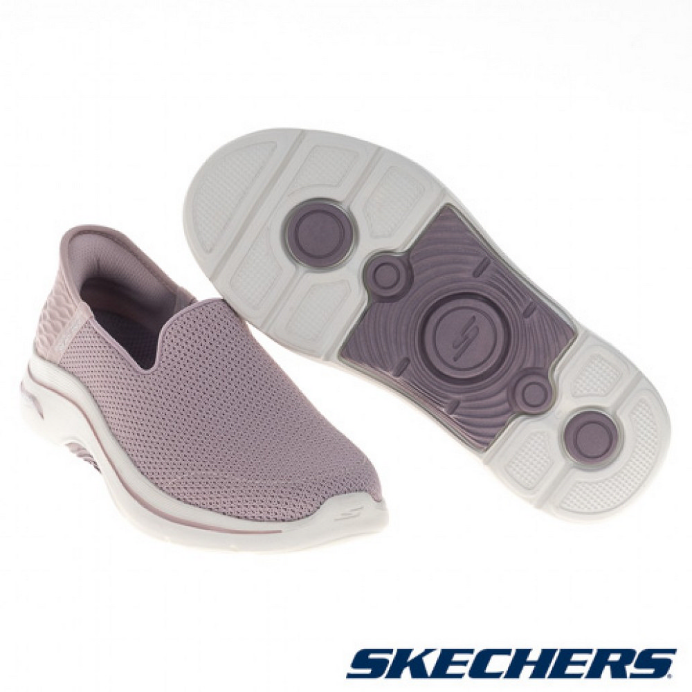 Shop (W) Skechers Go Walk Arch Fit 2.0 Sepatu Jalan Ungu 125315WMVE