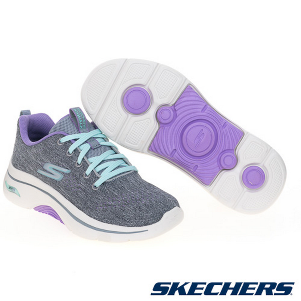 Shop (W) Skechers GO Walk Arch Fit 2.0 Zapatos para Caminar Gris 125311GYLV