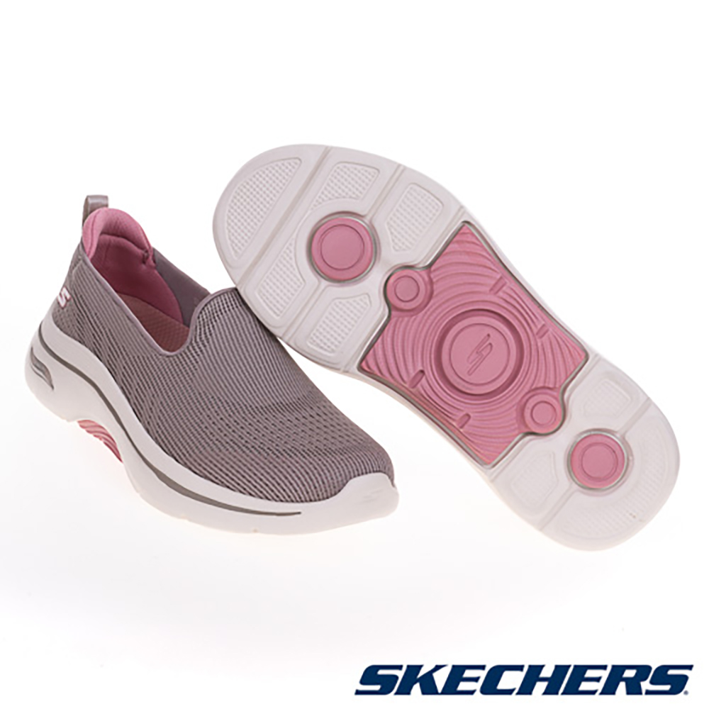 Shop (W) Skechers Go Walk Arch Fit 2.0 Zapatos para Caminar Rosa Powder 125304TPPK