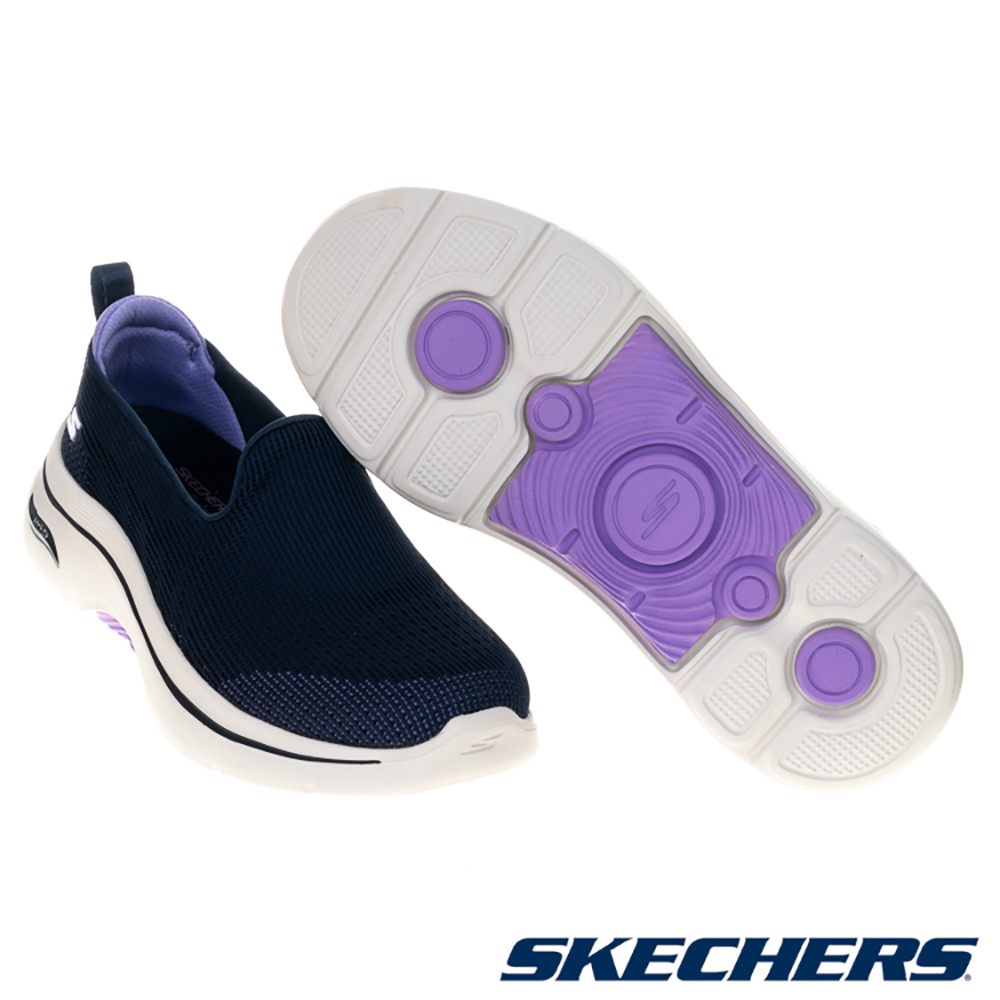 Shop (W) SKECHERS GO WALK ARCH FIT 2.0 Sepatu Jalan Biru Indigo 125304NVLV