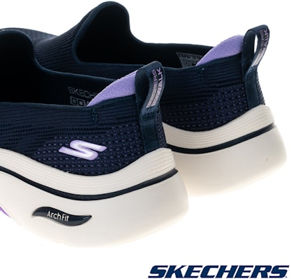 (Women) SKECHERS GO WALK ARCH FIT 2.0 Walking Shoes Blue Indigo 125304NVLV Details for (Women) SKECHERS GO WALK ARCH FIT 2.0 Walking Shoes Blue Indigo 125304NVLV