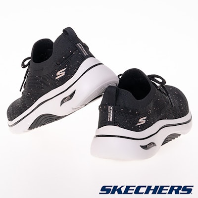 (Women) SKECHERS GO WALK ARCH FIT 2.0 Walking Shoes Black 125320BKRG Cheap (Women) SKECHERS GO WALK ARCH FIT 2.0 Walking Shoes Black 125320BKRG
