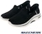 (Women) SKECHERS GO WALK Arch Fit 2.0 Wide Walking Shoes Black 125315WBKW