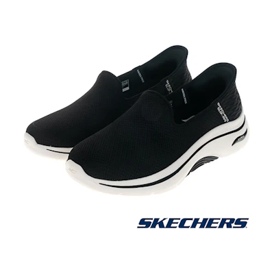 (W) SKECHERS GO WALK Arch Fit 2.0 Wide Walking Shoes Black