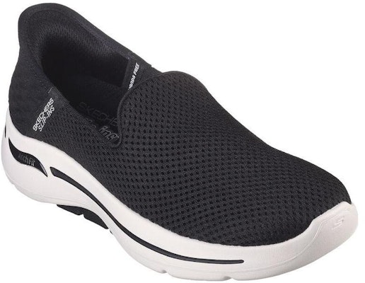 (Women) Skechers GO WALK Arch Fit 'Black' 124879-BKW Lookbook (Women) Skechers GO WALK Arch Fit 'Black' 124879-BKW