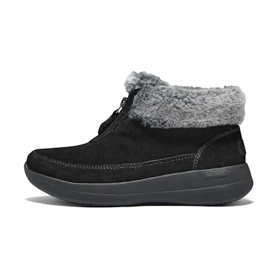 (W) Skechers Go Walk Arch Fit 'Black High-Top Snow Boot'