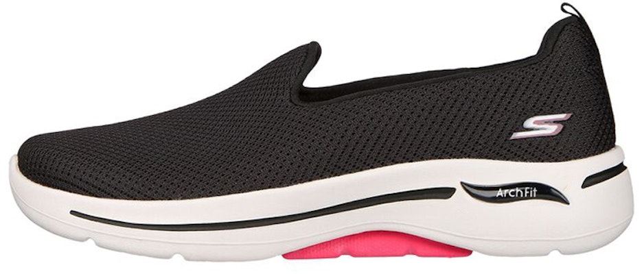 (W) 스케쳐스 고워크 아치핏 '블랙핑크' (Skechers Gowalk Arch Fit 'Black Pink') 124401-BKHP Buy (W) 스케쳐스 고워크 아치핏 '블랙핑크' (Skechers Gowalk Arch Fit 'Black Pink') 124401-BKHP