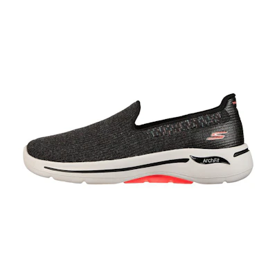 (W) Skechers Go Walk Arch Fit 'Black Pink Our Earth'