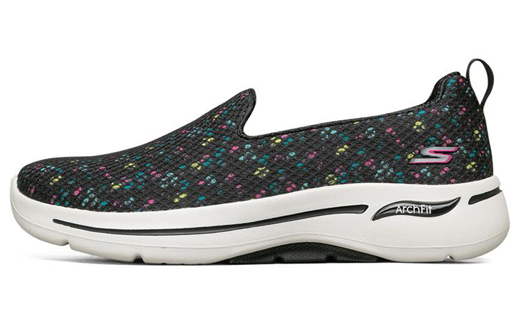 Buy (Women) Skechers Go Walk Arch Fit Slip-on Shoes Black 124477-BKMT