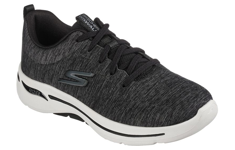 (W) Skechers GO WALK Arch Fit 'Black White' 圖 3