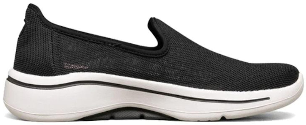 (Women) Skechers Go Walk Arch Fit 'Black White' 896018-BKW Order (Women) Skechers Go Walk Arch Fit 'Black White' 896018-BKW