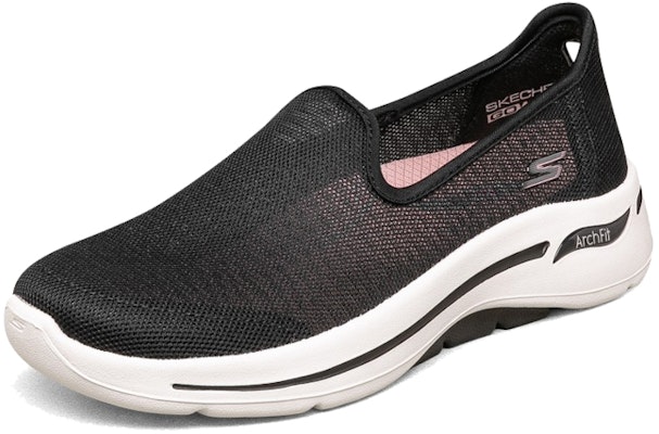 (Women) Skechers Go Walk Arch Fit 'Black White' 896018-BKW Lookbook (Women) Skechers Go Walk Arch Fit 'Black White' 896018-BKW
