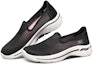 Shop (W) Skechers Go Walk Arch Fit 'Hitam Putih' 896018-BKW