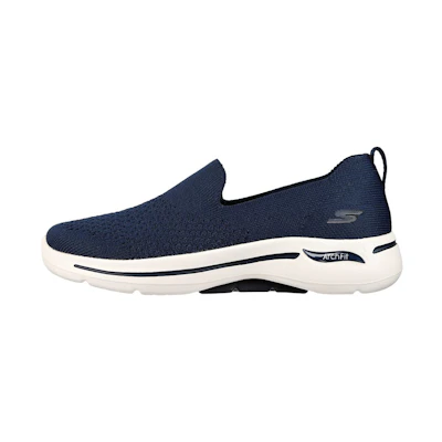 (W) Skechers Go Walk Arch Fit 'Blue Slip-On'