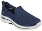 Lookbook (W) Skechers Go Walk Arch Fit 'Sandal Biru Slip-On' 124418-NVY