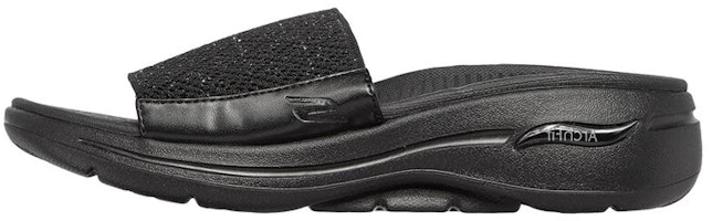(Women) Skechers Go Walk Arch Fit 'Bonita - All Black' 140223-BBK (Women) Skechers Go Walk Arch Fit 'Bonita - All Black' 140223-BBK