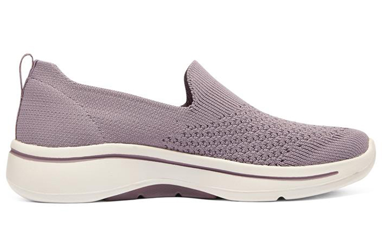 (W) Skechers Go Walk Arch Fit Slip on 'Taupe Purple' 圖 2
