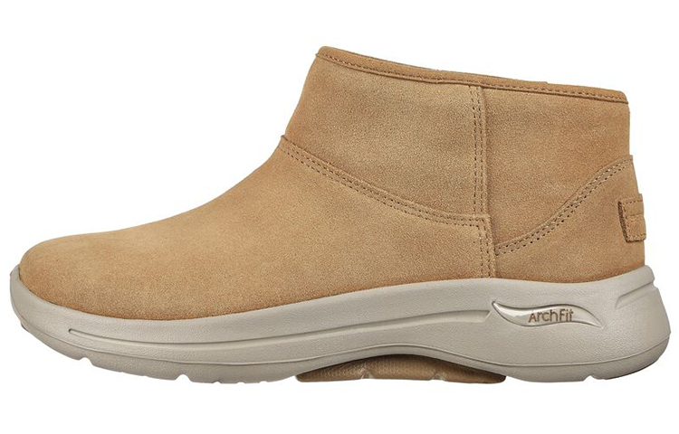 (Women) Skechers Go Walk Arch Fit 'Brown Snow Boot' 144404-CSNT