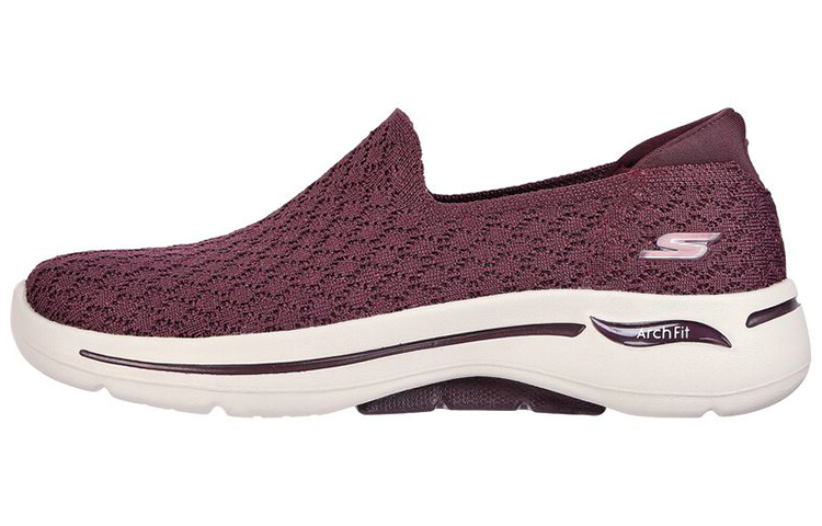 (Women) Skechers Go Walk Arch Fit 'Burgundy' 124499-BURG