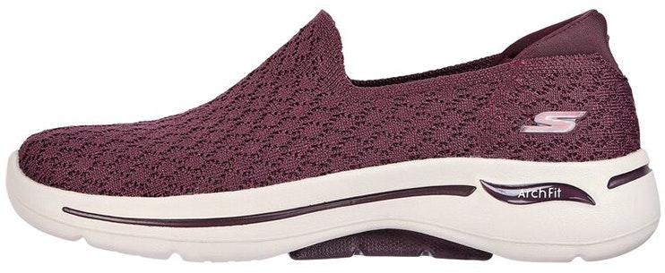 women-skechers-go-walk-arch-fit-burgundy-124499-burg