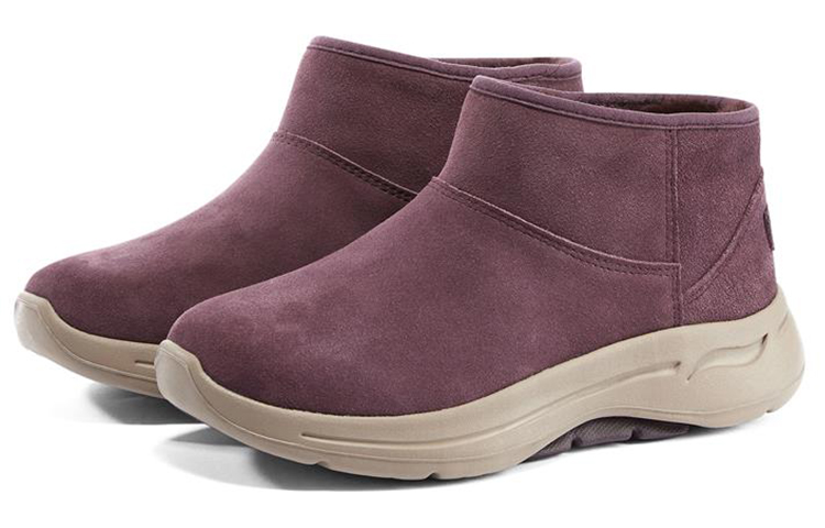 (W) Skechers Go Walk Arch Fit 'Burgundy Snow Boot' 圖 3