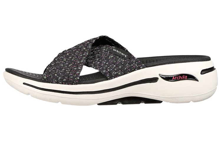(Women) Skechers Go Walk Arch Fit 'Casual Black' 140237-BKMT