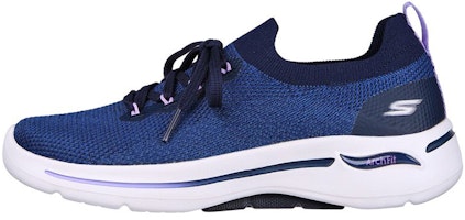 (Women) Skechers Go Walk Arch Fit 'Clancy Blue' 124863-NVLV (Women) Skechers Go Walk Arch Fit 'Clancy Blue' 124863-NVLV