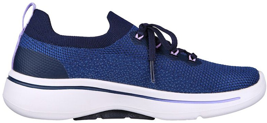 (Women) Skechers Go Walk Arch Fit 'Clancy Blue' 124863-NVLV Order (Women) Skechers Go Walk Arch Fit 'Clancy Blue' 124863-NVLV